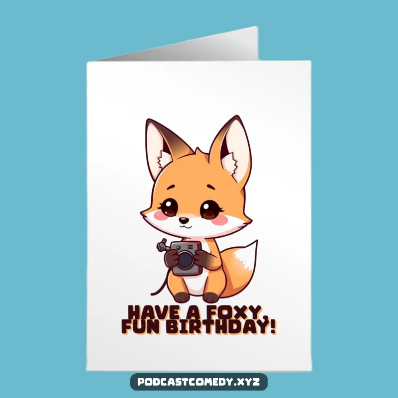 Free Printable Birthday Card: Fox Records Birthday Wishes!